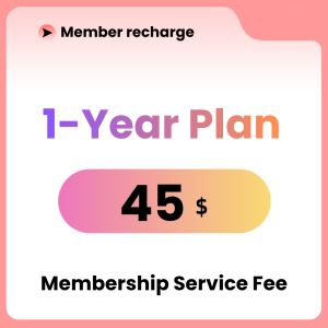 【1-Year Plan】Membership Service Fee